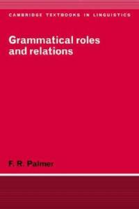 Grammatical roles and relations