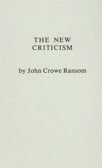 The new criticism