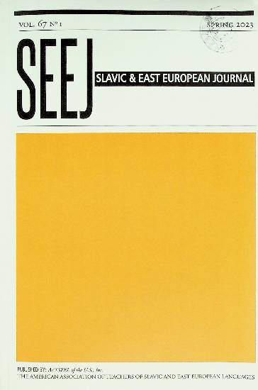 Slavic and East European journal