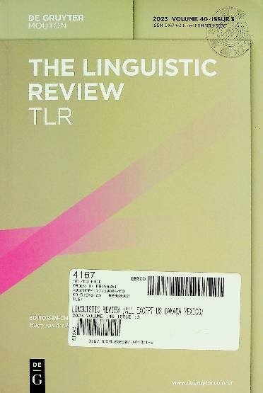 The Linguistic review
