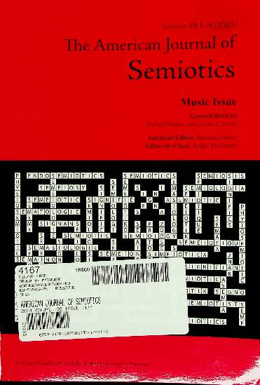 American journal of semiotics
