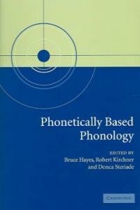 Phonetically based phonology