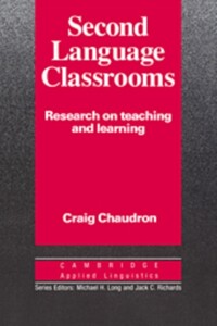 Second language classrooms: research on teaching and learning