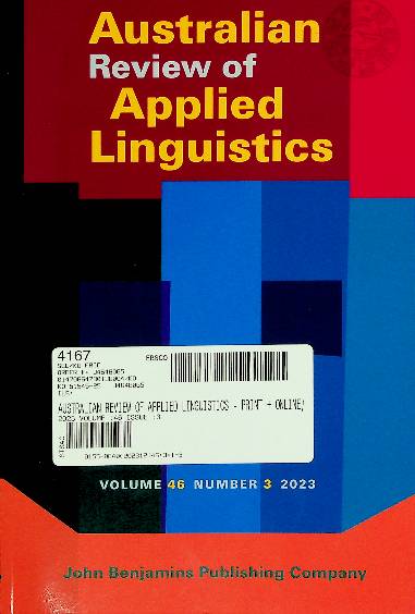 Australian review of applied linguistics